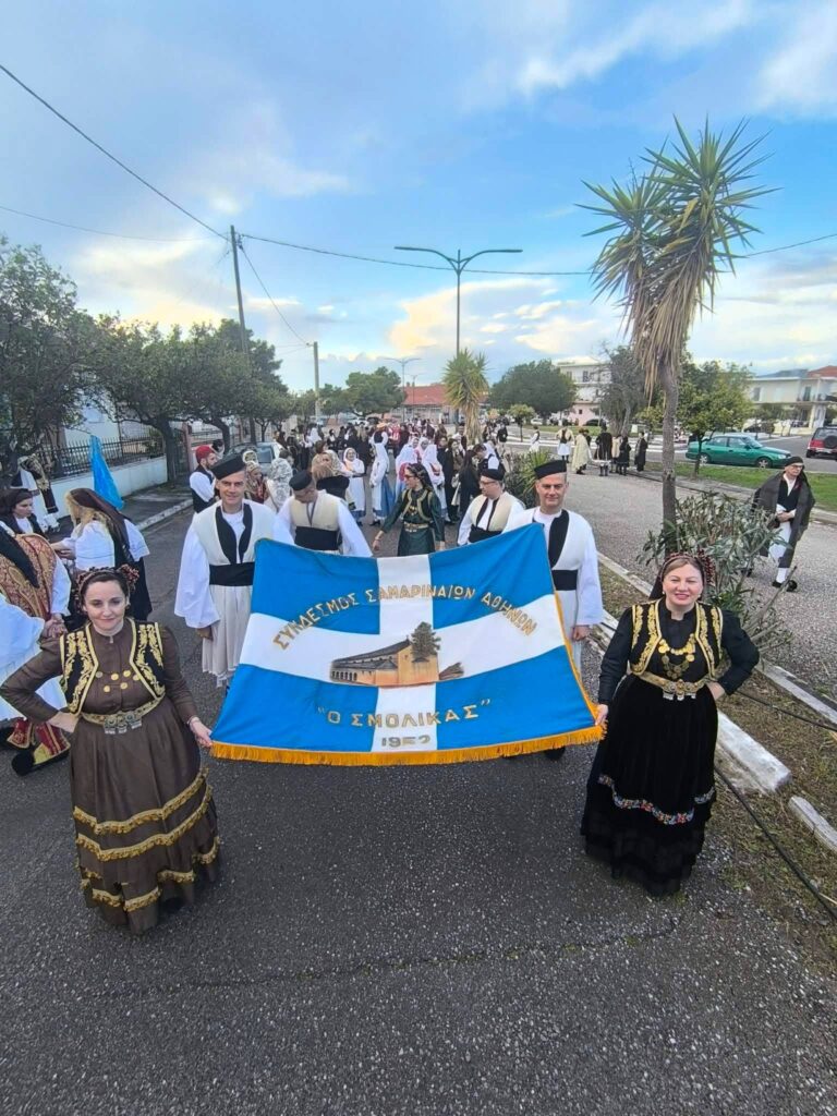 Ο Σύνδεσμος Σαμαριναιων Αθηνών στο Μεσολόγγι.